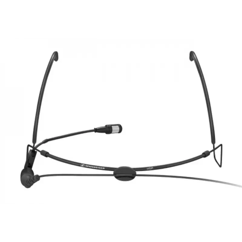 Mikrofonas Sennheiser HSP 4-ew-3 strėlinis kondensatorinis laidinis 3,5 mm smėlio spalvos, 1,6 m laidas, 40–20000 Hz