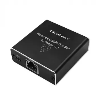 Skirstytuvas mini JUNGIKLIS 1x2 prievadų RJ45 1000Mbps