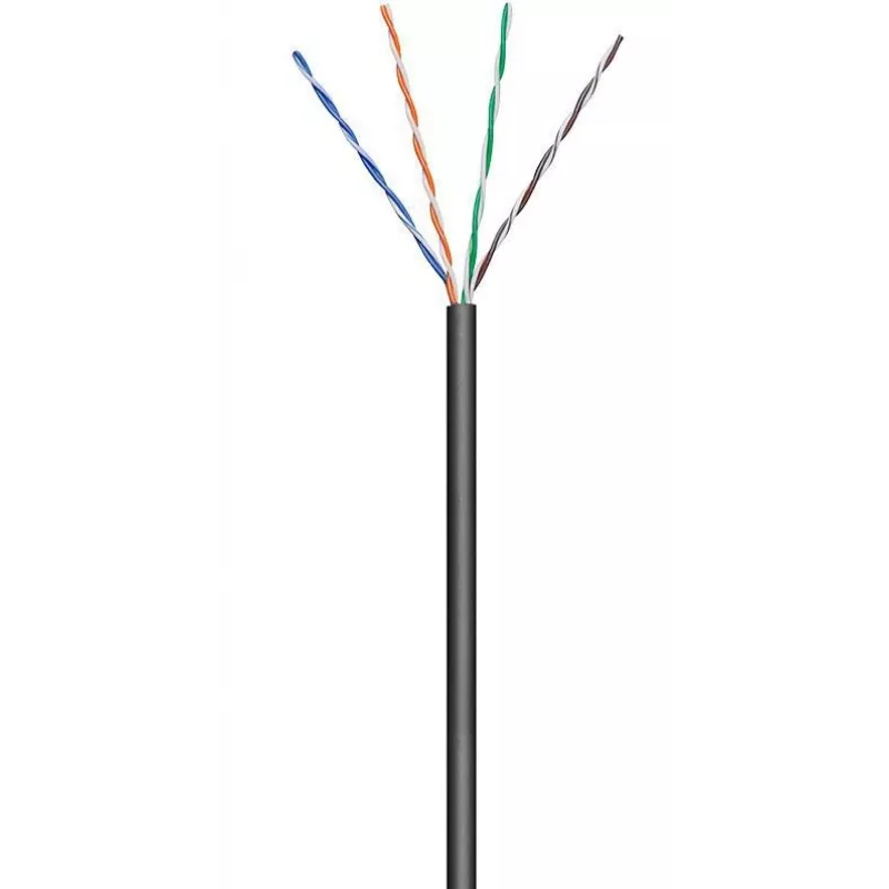 Microconnect KAB025-100 tinklo kabelis juodas 100 m Cat5e U/UTP (UTP)