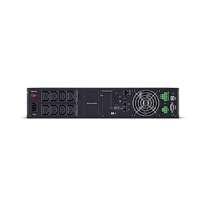 UPS CyberPower OLS1500ERT2UA-B, On-Line 1500VA/1350W, Tower/19 colių 2U, LCD, USB/RS232