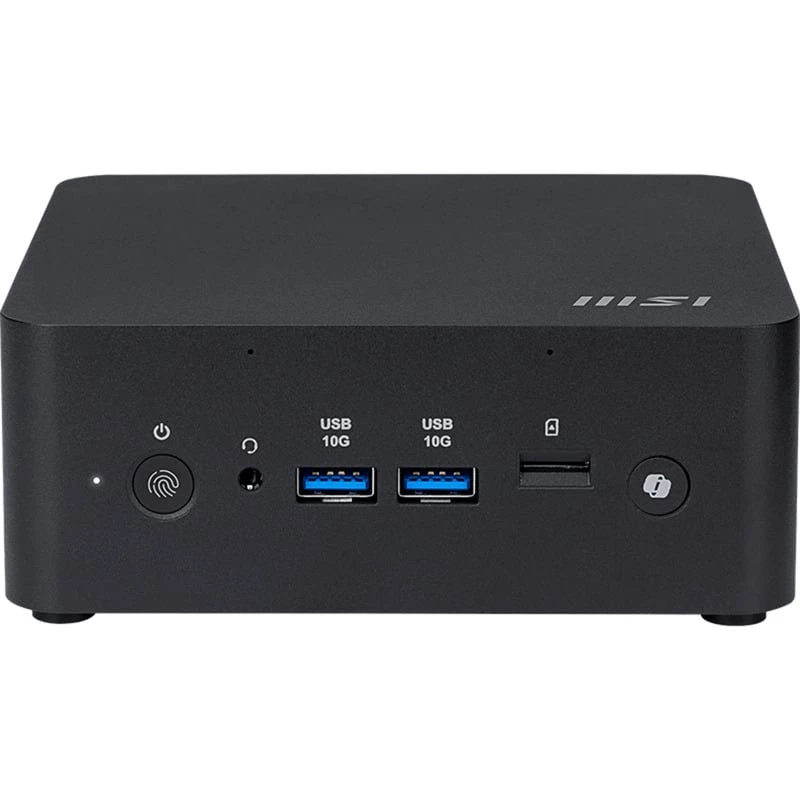 Mini PC MSI Cubi NUC AI+ i7-258V, 32GB RAM, 1TB SSD, „Windows 11 Home“, juodas