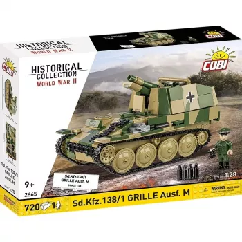 Konstrukcinis modelio rinkinys Cobi SD.KFZ.138/1 Grille, 720 vnt., demonstracinis modelis
