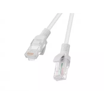 Tinklo kabelis LANBERG PCU6-20CC-0050-S Cat6 U/UTP 0.5 m Pilkas RJ-45