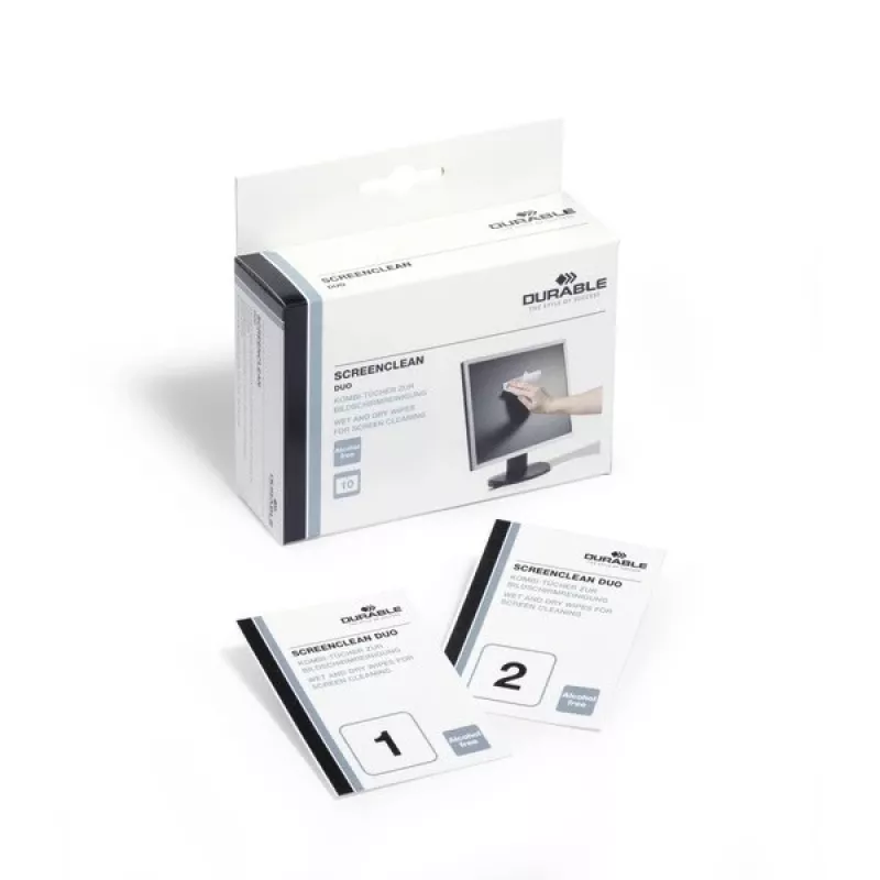Ekrano valiklis Durable SCREENCLEAN duo 5721