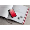 iKins telefono dėklas, skirtas iPhone XR — rožinės spalvos ir juodas dviejų tonų apsauginis dangtelis