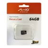 MicroSD kortelė MIO Flash Memory 64GB UHS-I High Endurance, skirta nuolatiniam įrašymui