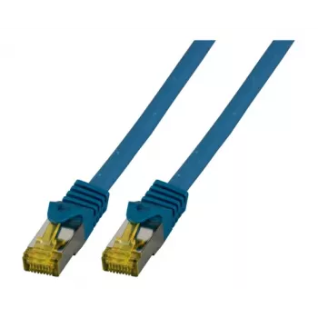 EFB-Elektronik RJ45 komutacinis kabelis Cat.6A S/FTP LSZHCat.7 neapdorotas kabelis mėlynas 1 m Gamintojas: EFB Elektronik (MK7001.1BL)