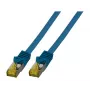 EFB-Elektronik RJ45 komutacinis kabelis Cat.6A S/FTP LSZHCat.7 neapdorotas kabelis mėlynas 1 m Gamintojas: EFB Elektronik (MK7001.1BL)