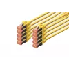 Tinklo kabelis Digitus CAT 6 S/FTP RJ-45 3 m geltonas
