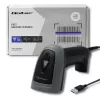 Rankinis brūkšninių kodų skaitytuvas QOLTEC 50863 — 1D/2D skaitytuvas, USB laidinis, LED jutiklis, juodas, 5 V, 1,8 m laidas