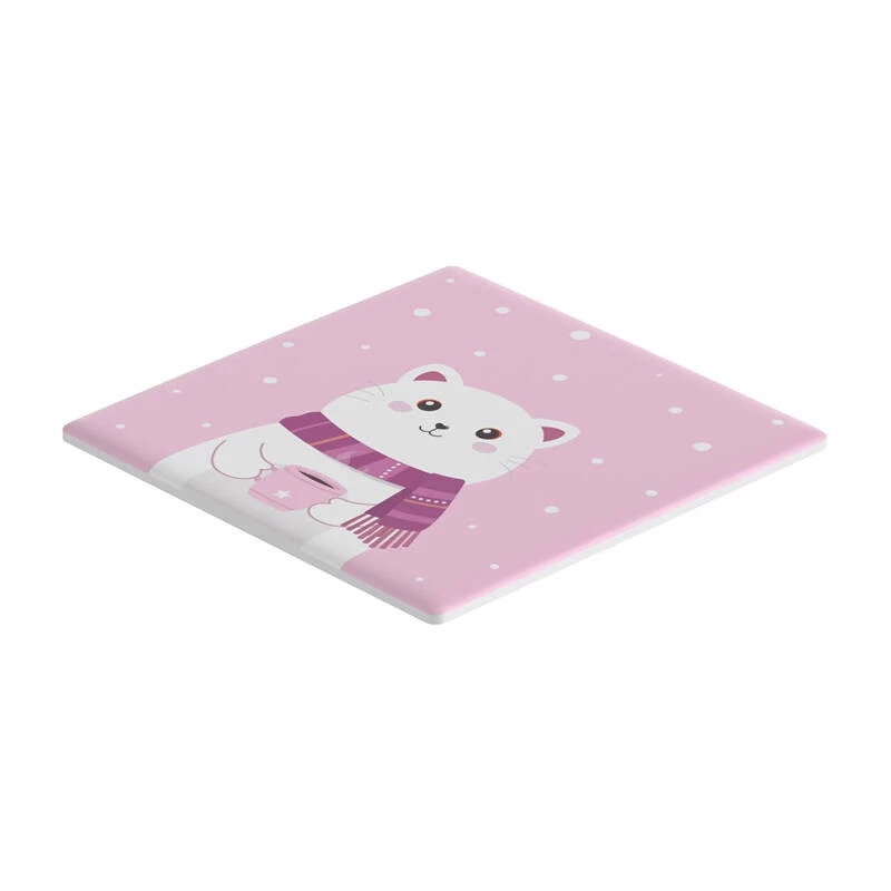 Dekoratyvinis dangtelis Sonoff T5-1C-86-cartoon lietiminiam jungikliui — vieno posto 86x86 mm skydelis