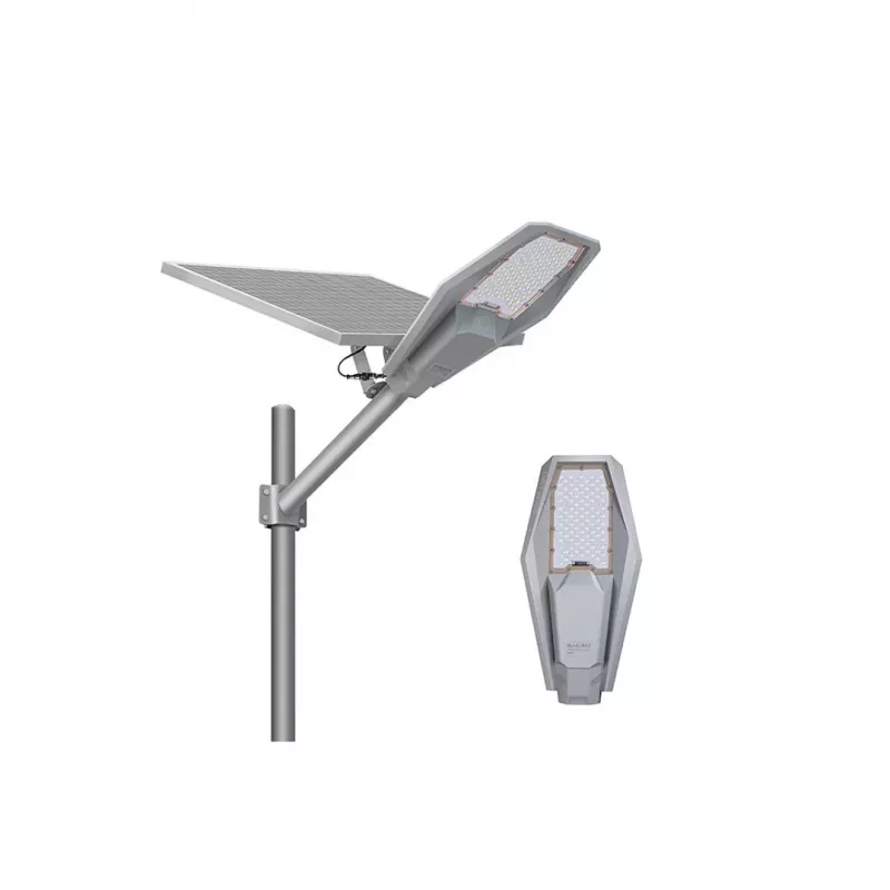 Saulės apsaugos lempa volt polska WARRIOR 360 su 40W skydeliu, 36 000 mAh baterija ir nuotolinio valdymo pulteliu