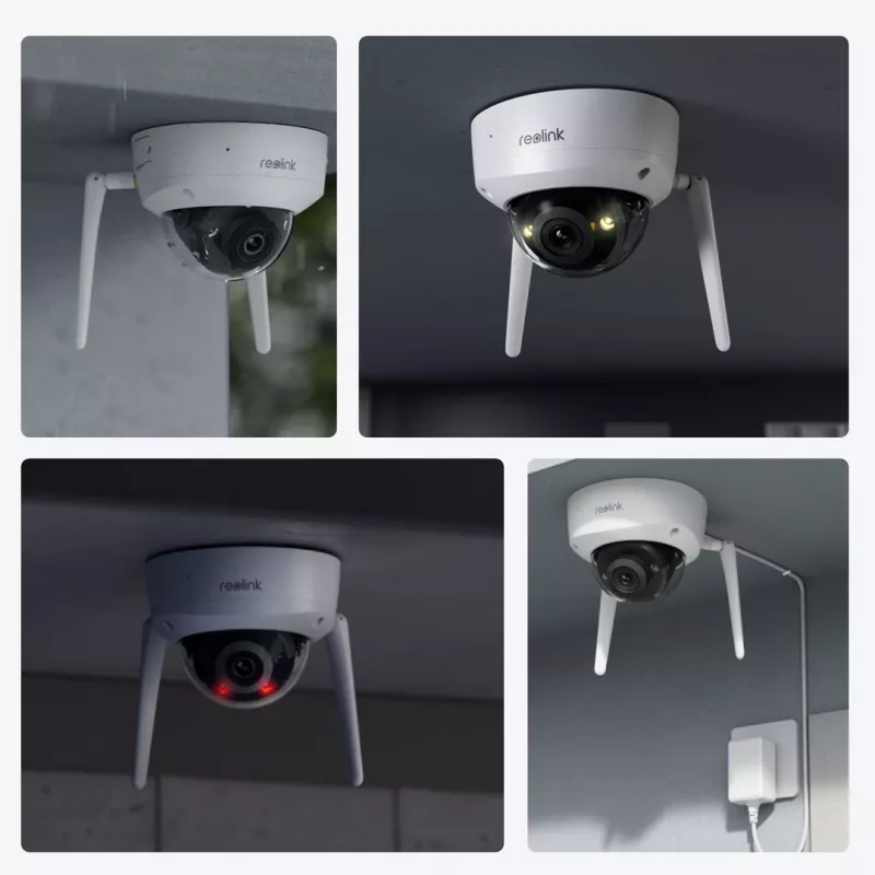 Reolink | 4K itin didelės raiškos IK10 vandalams atspari kamera | W437 | Kupolinė | 8 MP | 2,7–13,5 mm | IP67 | H.265 | „Micro SD“, maks. 256 GB