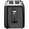 Elektrinis skrudintuvas, juodas, 220-240V, 50-60Hz, 780-930W, 2 lizdai, 3 režimai, 7 skrudinimo lygiai