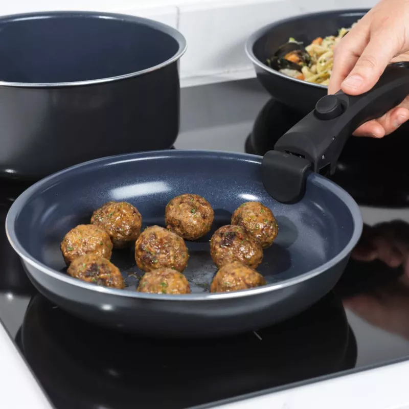 Indų rinkinys Russell Hobbs RH03319EU7, 5 dalių nelipnios keptuvės, tinkamos plauti indaplovėje