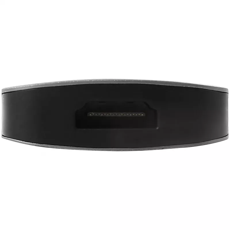 7‑in‑1 USB‑C Dongle Acer — USB 3.2 Gen 1 Type‑C, 3x USB‑A, HDMI, SD/MicroSD, 100 W PD, sidabrinis