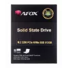 SSD M.2 AFOX ME300-512GN 512 GB PCIe NVMe TLC, skaitymo greitis 2000 MB/s, rašymo greitis 1600 MB/s