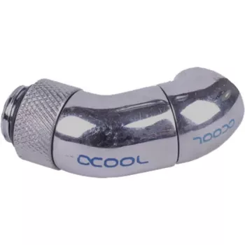 Vandens žarnos jungtis Alphacool 17059 Žalvaris Nikelis 1 vnt. 61 g