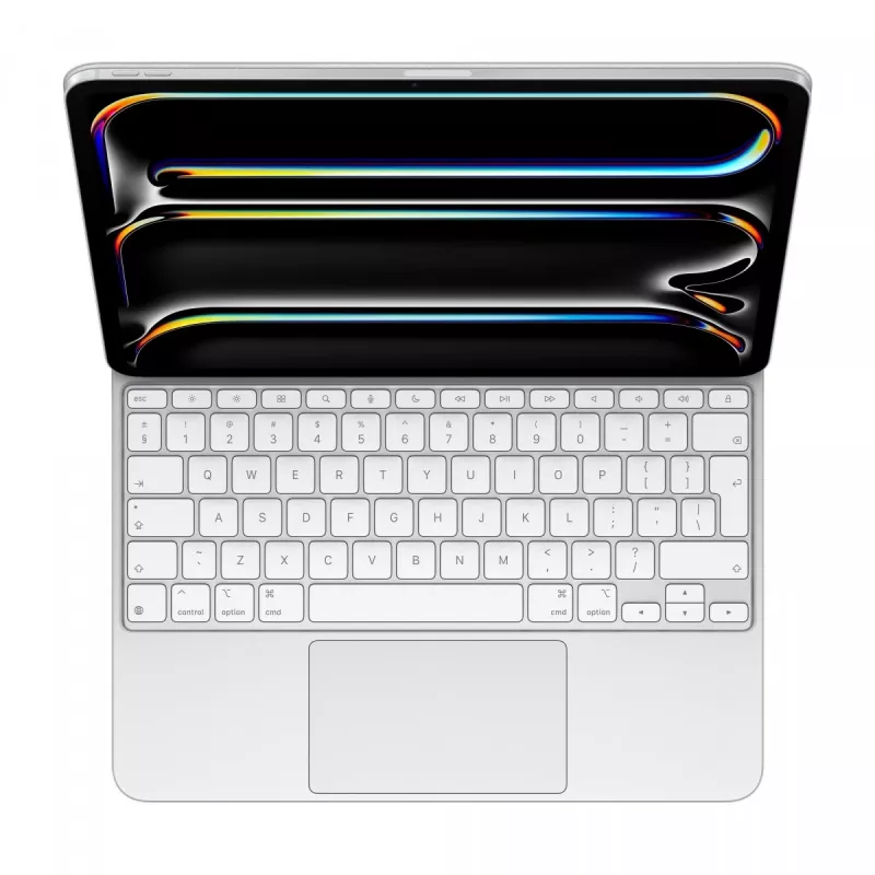 „Apple Magic klaviatūra“, skirta „iPad Pro 13 colių M4“, belaidė, QWERTY, balta