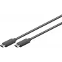 USB laidas S/CONN 77140-1.5 USB 3.2 Gen 1 1,5 m juodas
