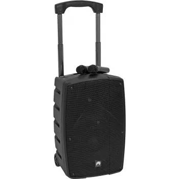 Omnitronic belaidė PA sistema WAMS-10BT2 MK2 su Bluetooth jungtimi, nešiojamasis aktyvus garsiakalbių rinkinys