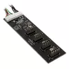 USB šakotuvo plokštė Kolink USB 2.0 su 60 cm USB ir Molex kabeliu