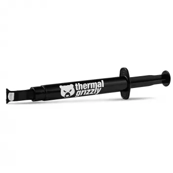 Thermal Grizzly | Terminis tepalas „Aeronaut“ 1,5 ml/3,8 g | Šilumos laidumas: 8,5 W/mK; Šiluminė varža: 0,0129 K/W; Elektrinis laidumas*: 0