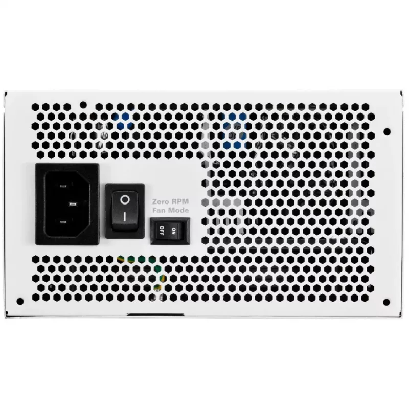 Sharkoon Rebel P20 1200 White 1x 12 Pin High Power Connector 4x PCIe kabelių valdymas PC Serverių maitinimo šaltinis