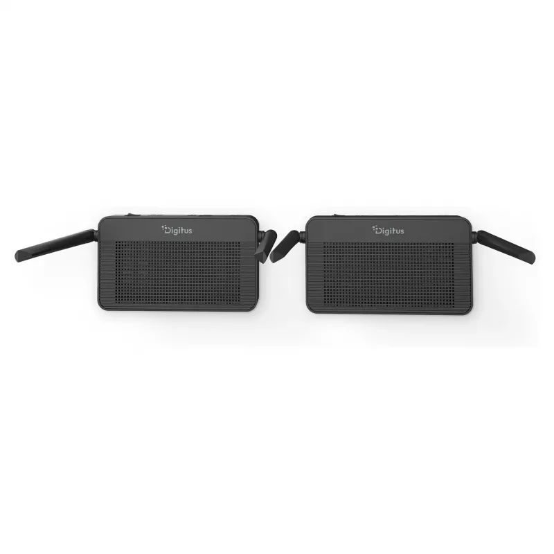 Belaidis HDMI KVM prailgintuvo rinkinys DIGITUS DS-55360 — siųstuvas ir imtuvas, belaidis, 100 m, 4K/60Hz, HDMI, USB-A/USB-C