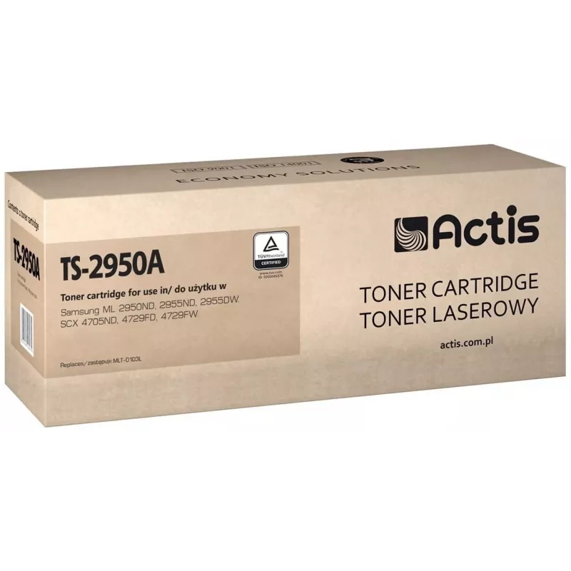 Actis TS-2950A toneris (Pakaitalas Samsung MLT-D103L; Standartinis; 2500 puslapių; juodas)