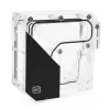 Rezervuaras Alphacool 15075 akrilas juodas permatomas 120mm