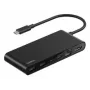 Belkin CONNECT USB-C 8-in-1 Hub Dual USB-C Ports JuodaINC024hqBK