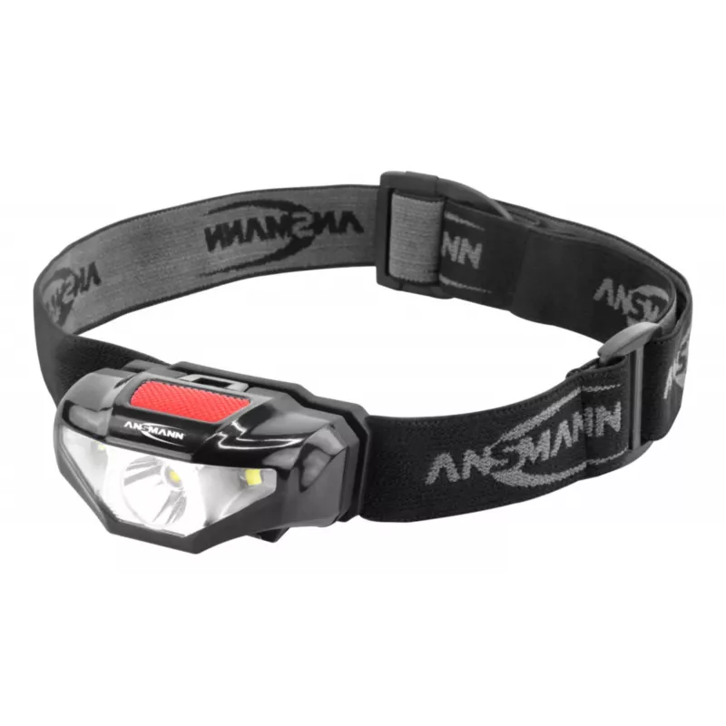 Ansmann HD70B - Galvos apšvietimo žibintuvėlis - Juodas - akrilnitrilo butadieno stirenas (ABS) - Plastikas - IP44 - LED - 1 lemputė