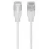Tinklo kabelis Ubiquiti UACC-Cable-Patch-EL-C6A-15M-W RJ-45 Cat6a 15m permatomas baltas