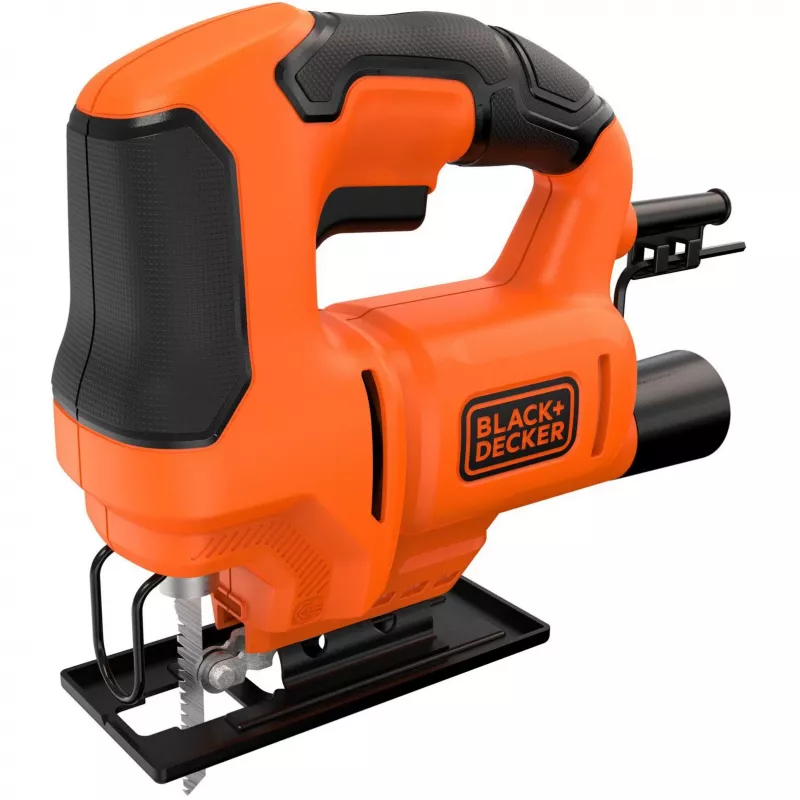 Siauropjūklis Juoda & Decker BES602 — 400 W, oranžinis/juodas rankinis siauropjūklis