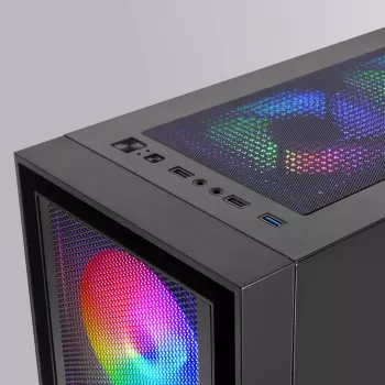 Mars Gaming MC-AIR kompiuterio korpusas Midi Tower juodas