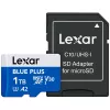 Lexar atminties kortelė microSD 1TB C10 A2 U3 V30 170MB/s Blue Plus