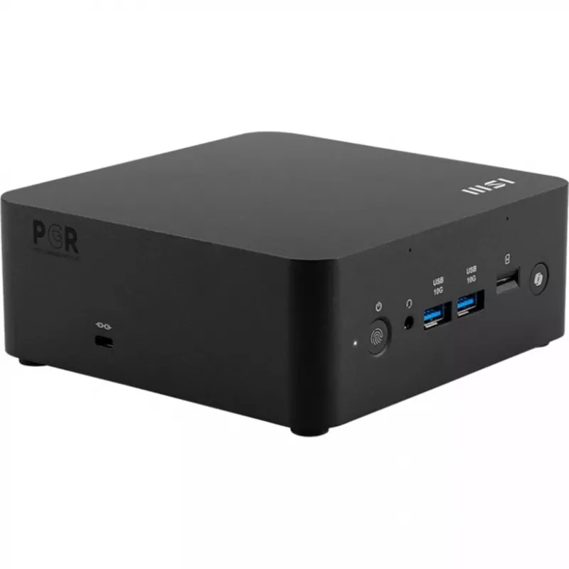 Mini PC MSI Cubi NUC AI+ i7-258V, 32GB RAM, 1TB SSD, „Windows 11 Home“, juodas