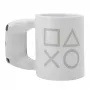 Puodelis Paladone PlayStation formos PS5 baltas 0,48 l vienetinis
