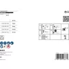 Bosch HSS Twist Drill Bits Cobalt Sets, pjaustytuvas, kieta keramika, plytelės, 1,2 cm, Bosch, sidabrinis, 4 vnt.