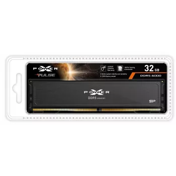 DDR5 atminties modulis Silicon Power XPOWER Pulse 32GB 6000MHz 1,35V ECC XMP 3.0 unbuffered