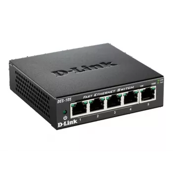 D-Link DES-105 nevaldomas L2 juodas