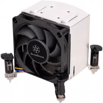 SilverStone Argon Series AR10-115XP - procesoriaus aušintuvas - (LGA1156 lizdas, LGA1155 lizdas, LGA1150 lizdas, LGA1151 lizdas) - aliuminis ir varis - 70 mm