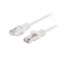 Tinklo kabelis LANBERG PATCHCORD KAT.6 FTP 0,25M Baltas
