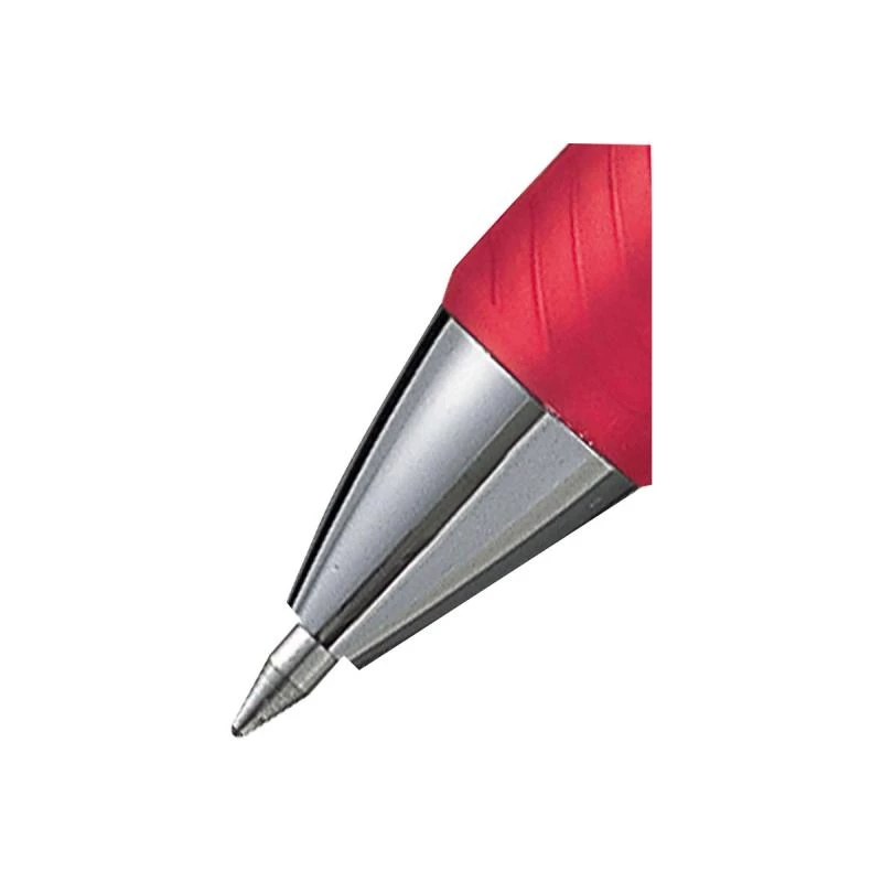 Prisegamas ištraukiamas rašiklis Pentel Energel XM Klick Raudonas