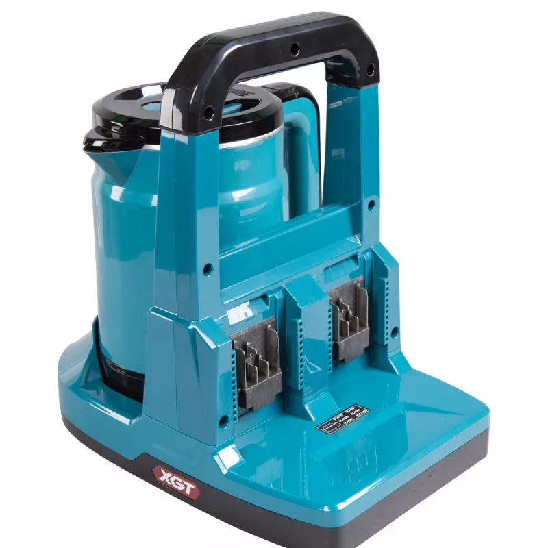 Makita KT001GZ elektrinis virdulys 0,8 L juodas, mėlynas
