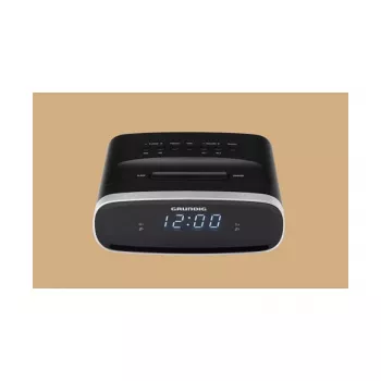 Grundig GPR1230 laikrodinis radijas, juodas