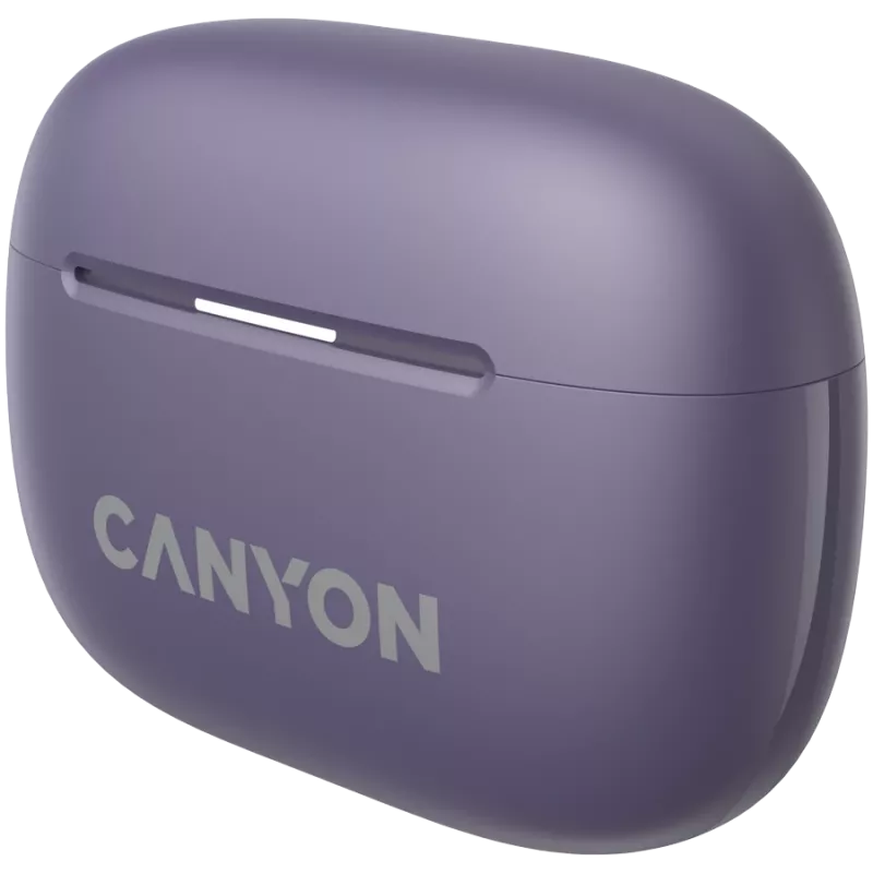 CNS-TWS10PL ausinės ir headsetas, True Wireless Stereo (TWS), į ausį, skambučiams/muzikai/sportui/kasdieniam naudojimui, USB Type-C, Bluetooth, violetinė (CNS-TWS10PL)