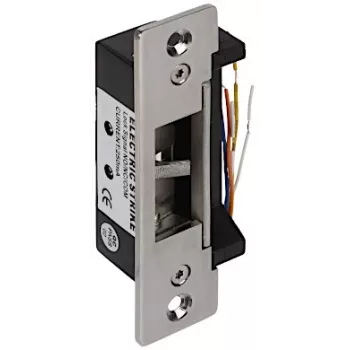 Elektrinis fiksatorius DAHUA ASF702 — nerūdijantis plienas, DC 12 V, 0,32 A, atsparumas išlaužimui 500 kg, 165×32×35 mm