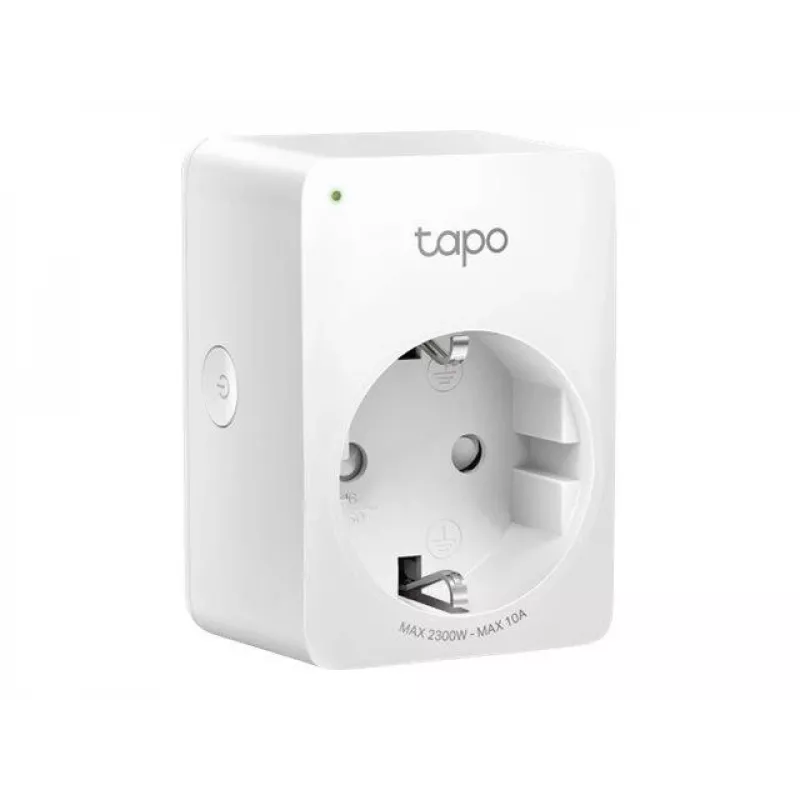 TP-Link Tapo P100, Mini Akıllı Wi-Fi Soket išmanusis kištukas 2300 W Balta
